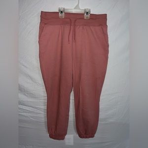Pink joggers
